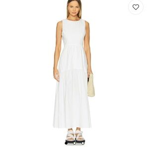 NWT- COS white tiered dress